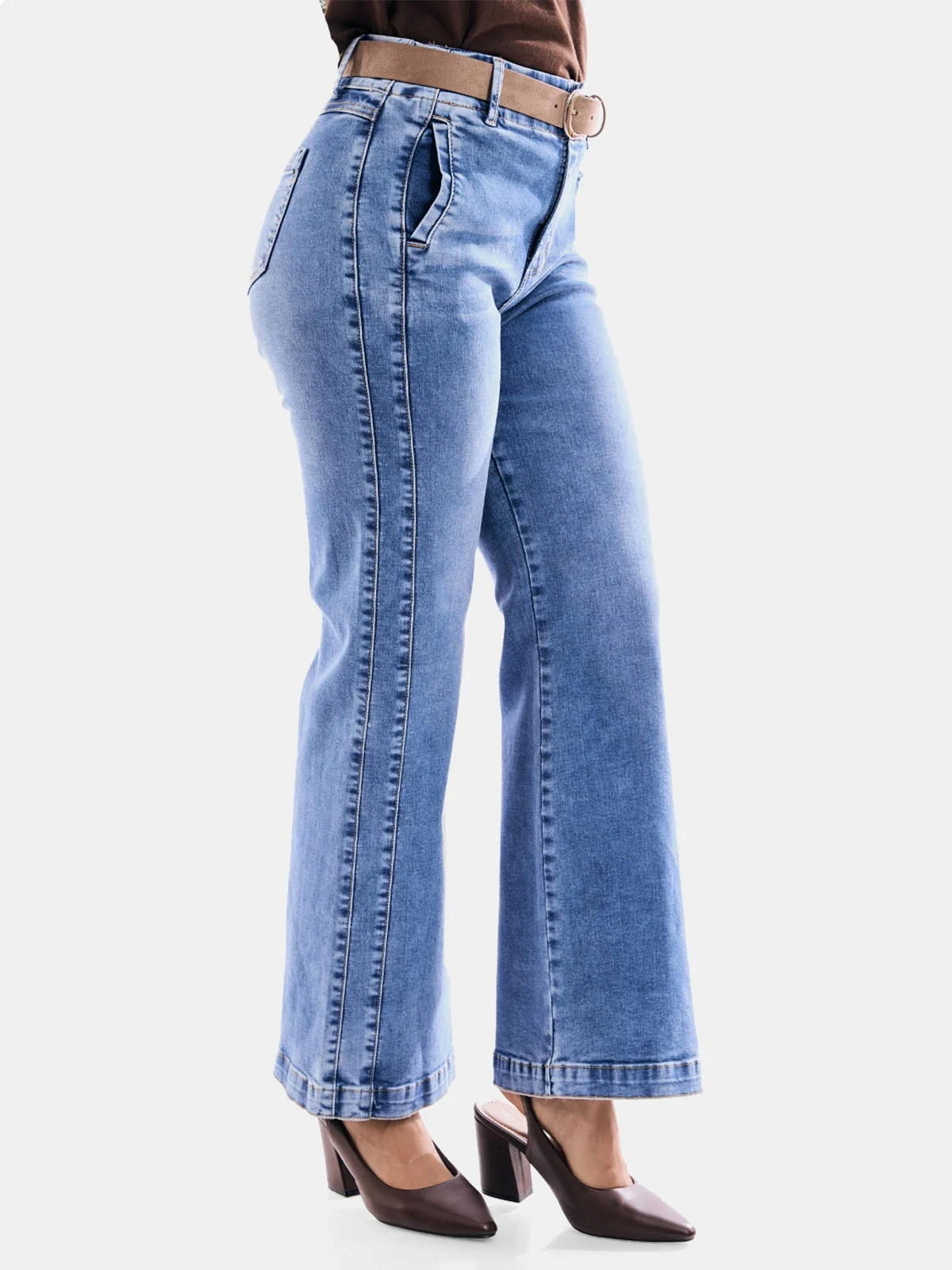 JEANAS ALGODÓN FLARE MUJER METAL JEANS PATRICIA - 3