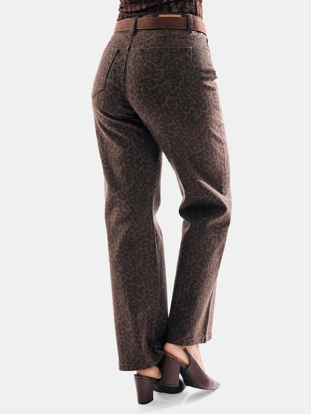 JEANS ALGODÓN REGULAR METAL JEANS LEOPARDO - 3