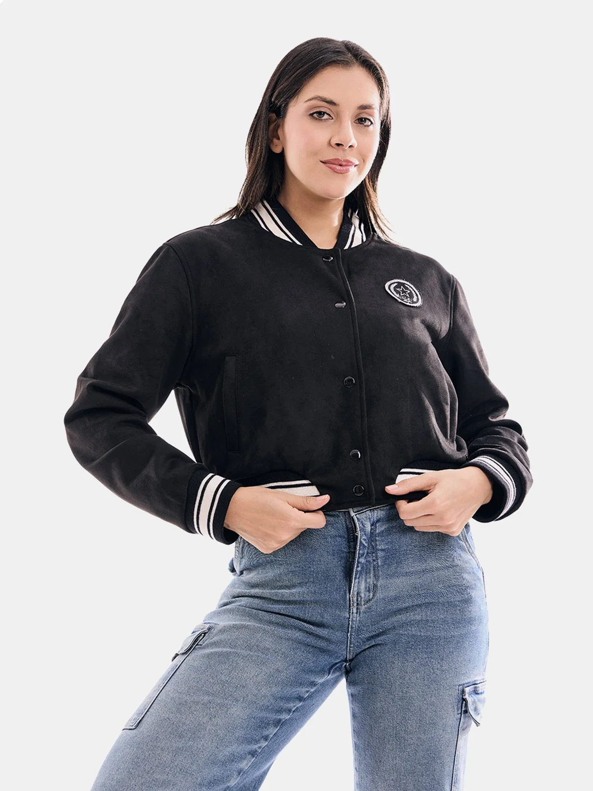 CASACA BOMBER MUJER METAL JEANS MERIDA - 3