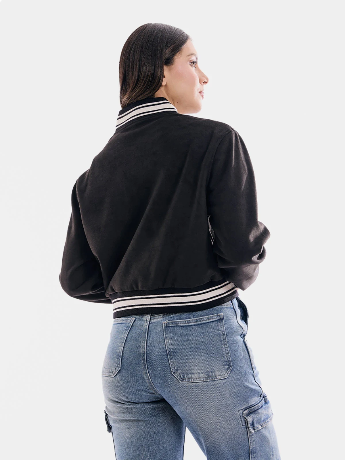 CASACA BOMBER MUJER METAL JEANS MERIDA - 2
