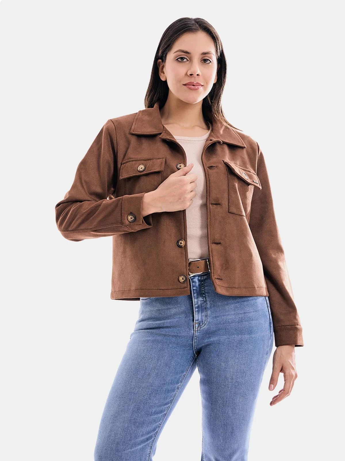 CASACA MUJER METAL JEANS ANGELA - 1