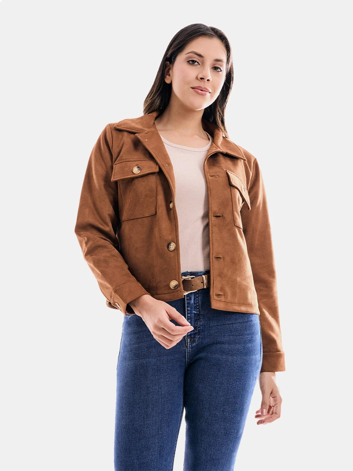 CASACA MUJER METAL JEANS ANGELA - 1