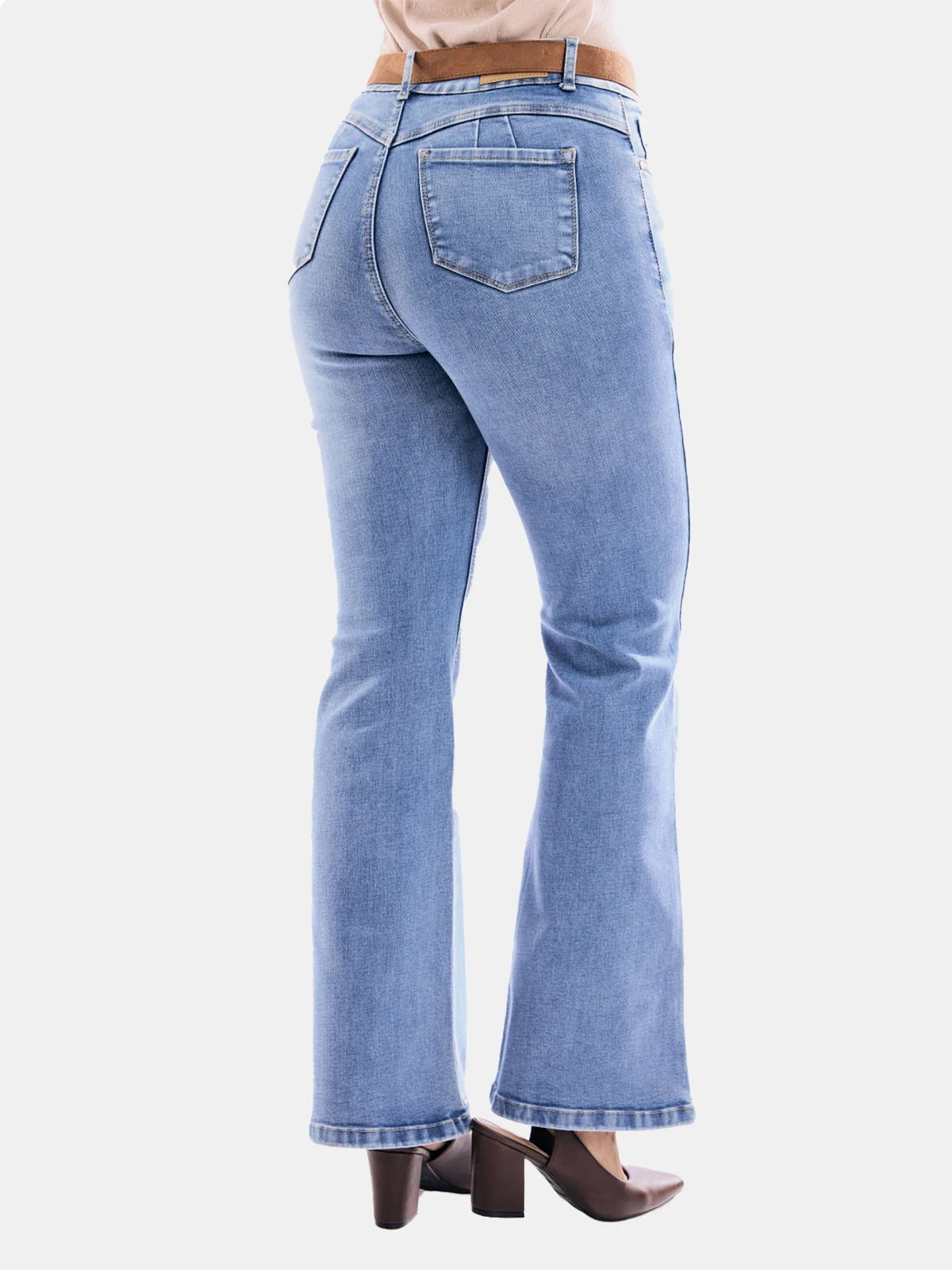 JEANS ALGODÓN FLARE MUJER METAL JEANS BEATRIZ - 2