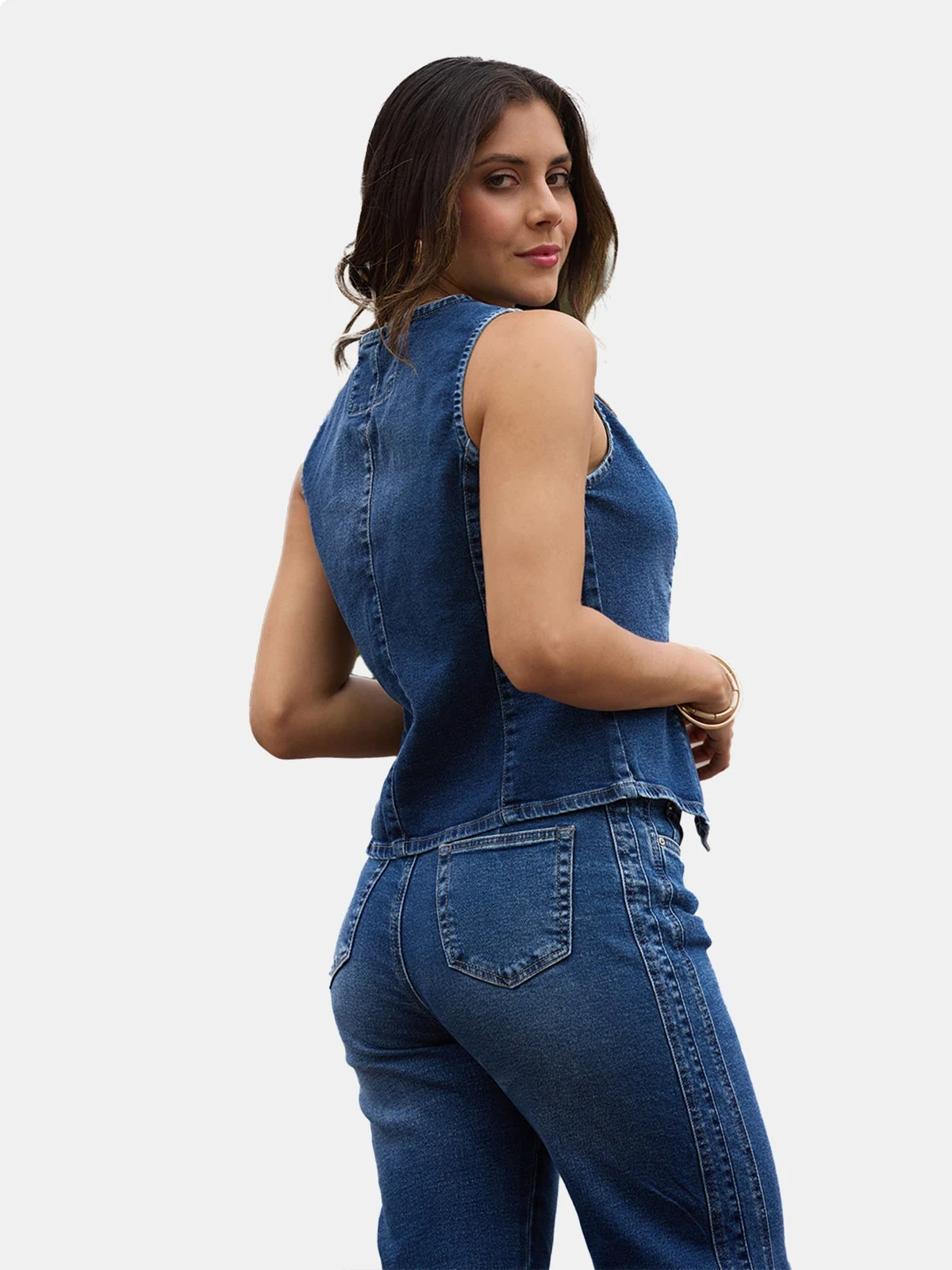 CHALECO SIN MANGAS MUJER METAL JEANS NAIROBI - 2