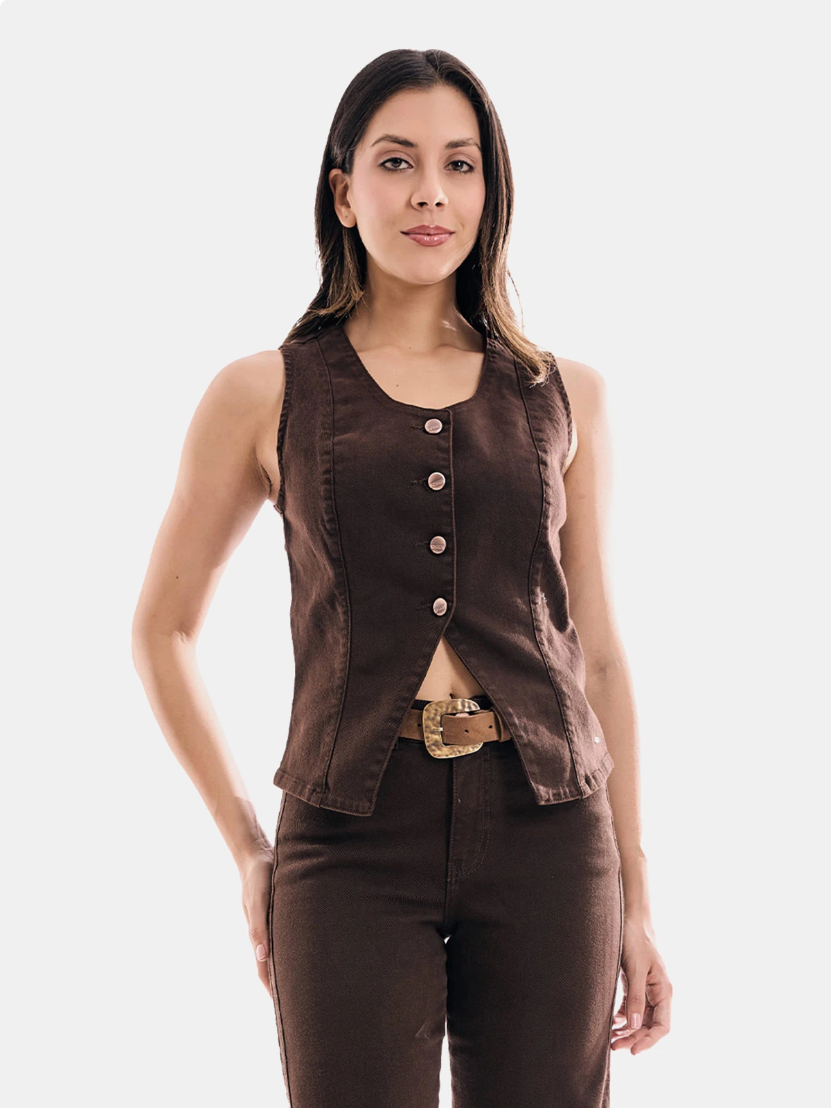 CHALECO SIN MANGAS MUJER METAL JEANS NAIROBI - 1