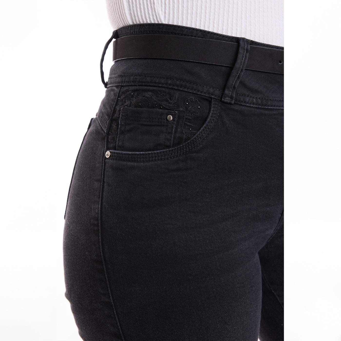 JEANS ALGODÓN WIDE LEG MUJER METAL JEANS BECKY - 7