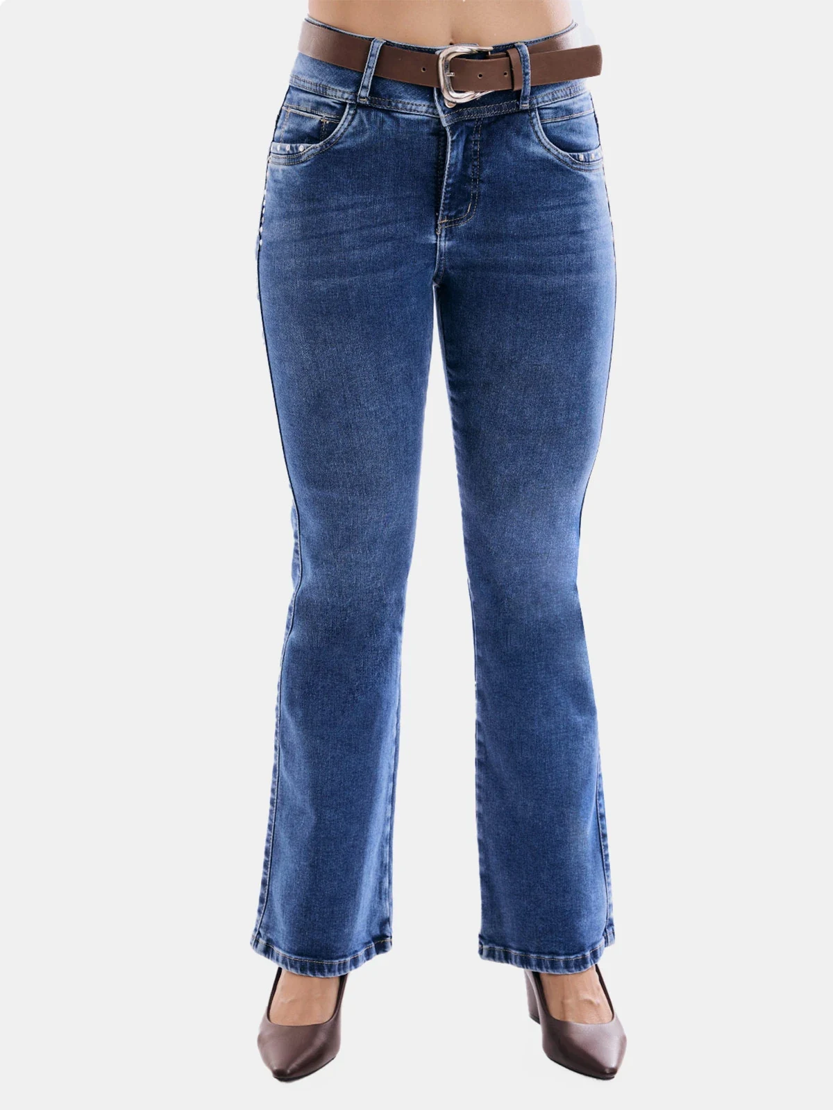 JEANS ALGODÓN FLARE MUJER METAL JEANS LIVERPOOL - 2