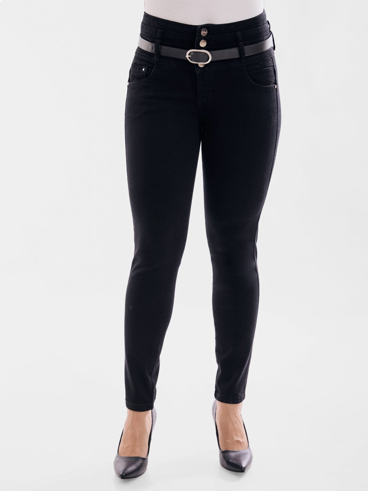 JEANS ALGODÓN SKINNY MUJER METAL JEANS HAMBURGO - 2
