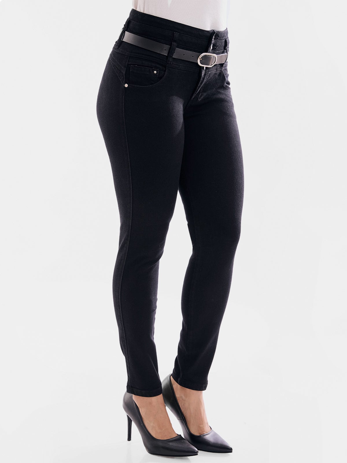 JEANS ALGODÓN SKINNY MUJER METAL JEANS HAMBURGO - 5