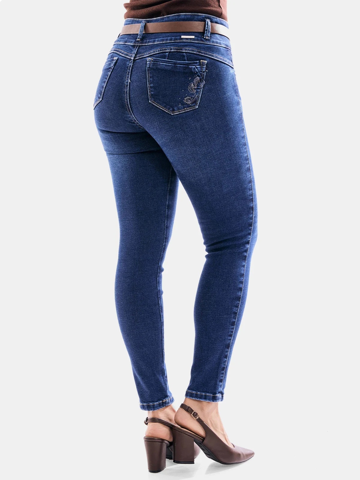 JEANS ALGODÓN SKINNY MUJER METAL JEANS JOVITA - 3