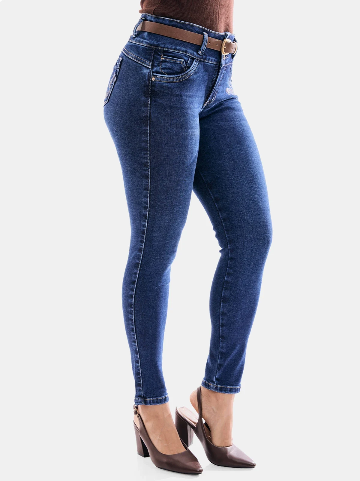 JEANS ALGODÓN SKINNY MUJER METAL JEANS JOVITA - 4