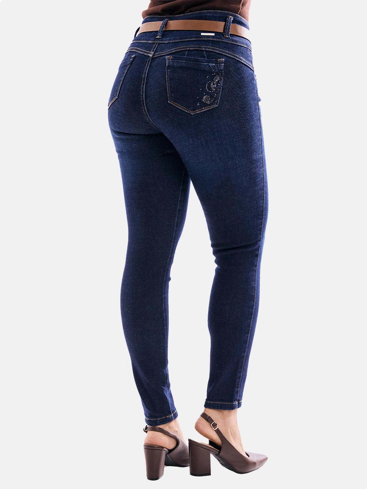 JEANS ALGODÓN SKINNY MUJER METAL JEANS JOVITA - 3