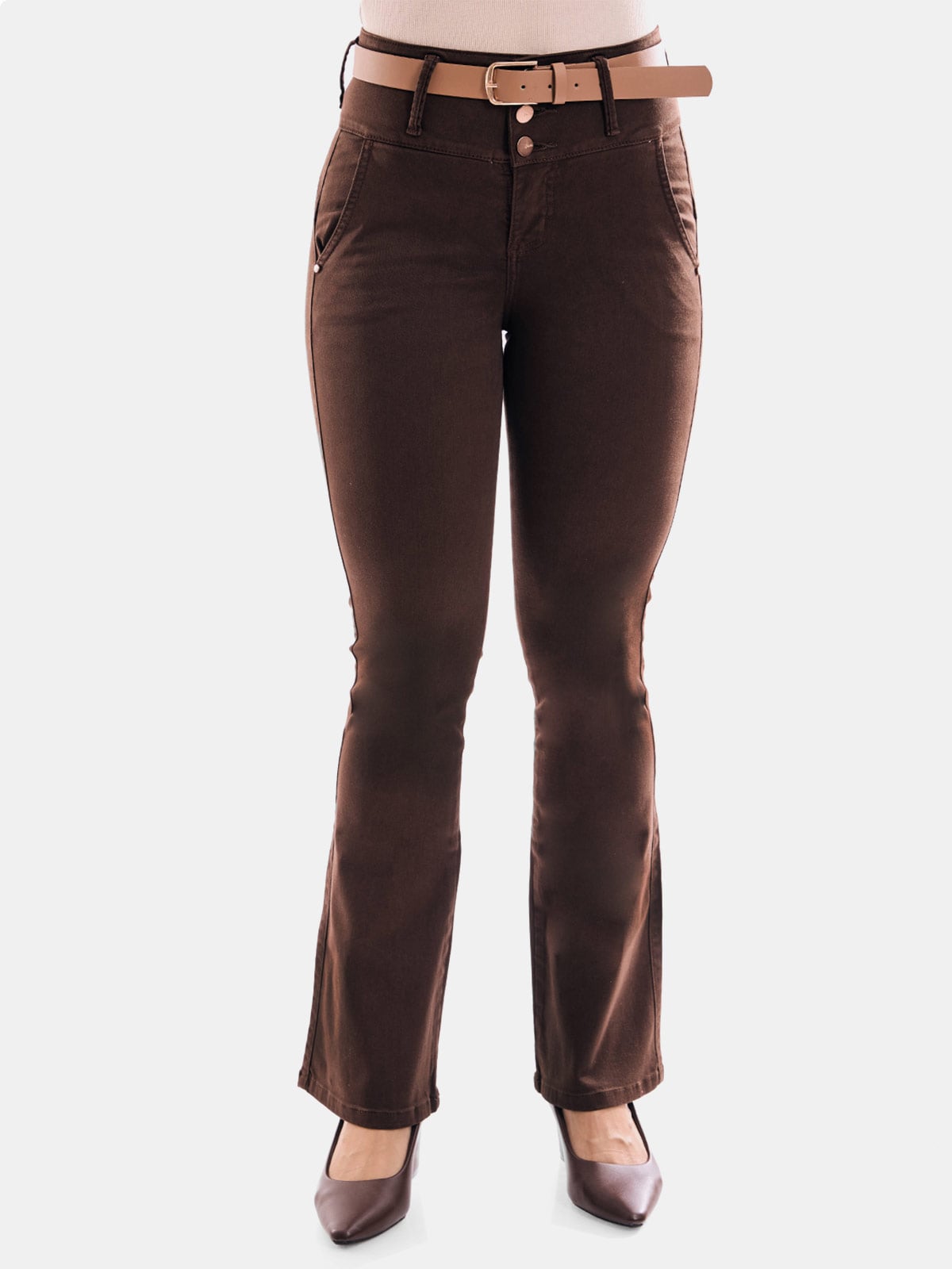 JEANS ALGODÓN FLARE MUJER METAL JEANS SHEYLA - 2