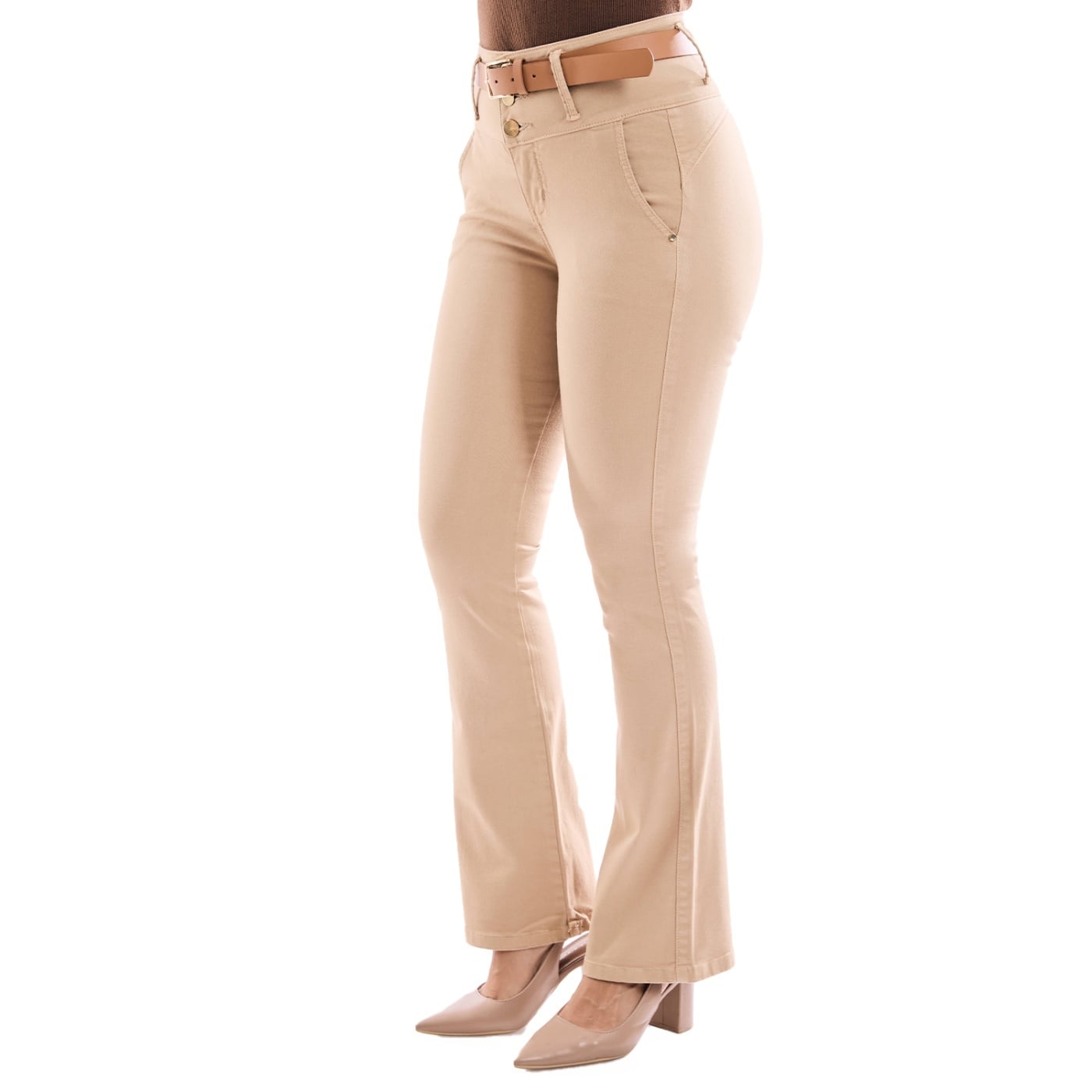 JEANS ALGODÓN FLARE MUJER METAL JEANS SHEYLA - 3