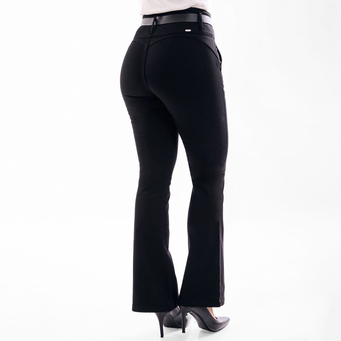 JEANS ALGODÓN FLARE MUJER METAL JEANS SHEYLA - 4