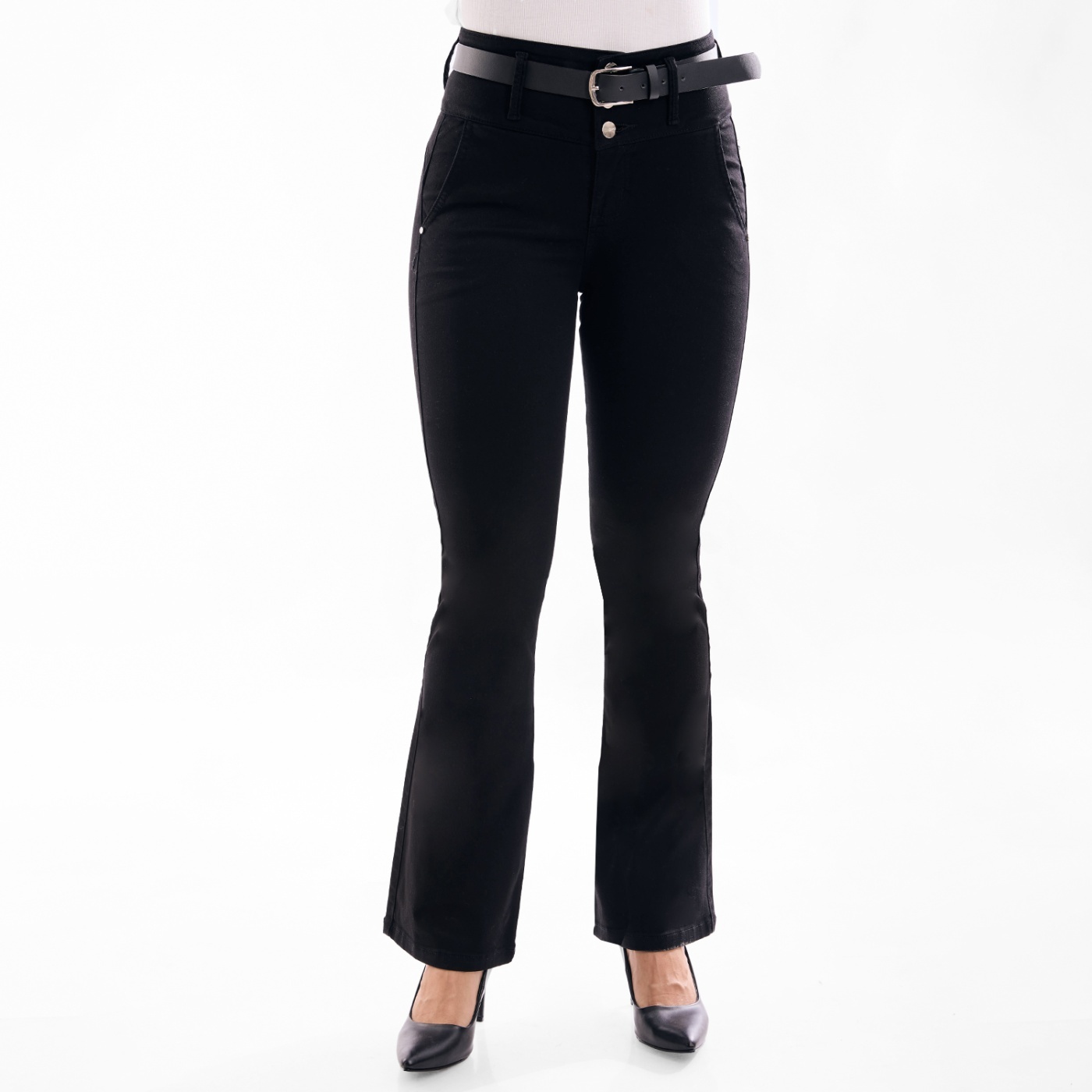 JEANS ALGODÓN FLARE MUJER METAL JEANS SHEYLA - 2