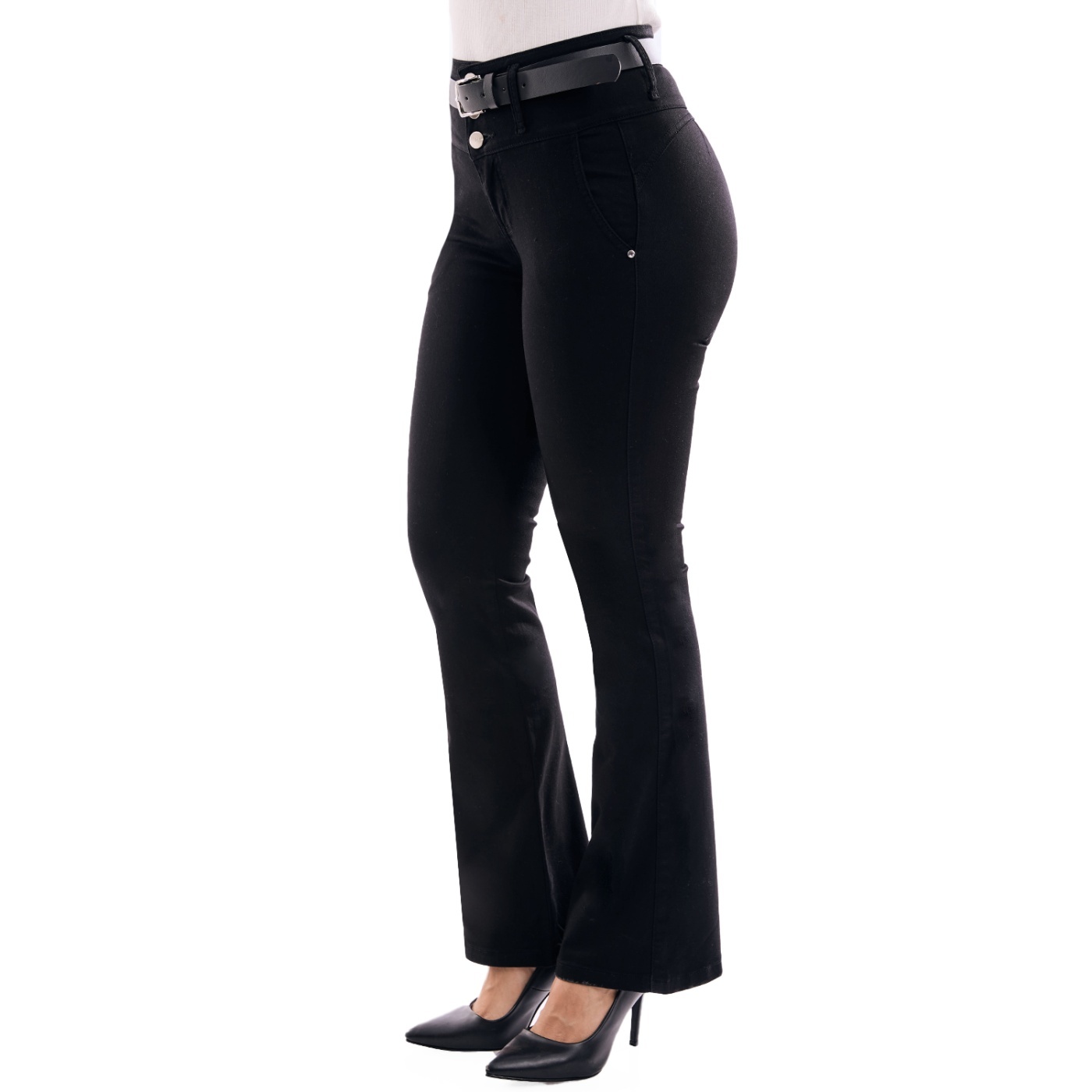 JEANS ALGODÓN FLARE MUJER METAL JEANS SHEYLA - 3