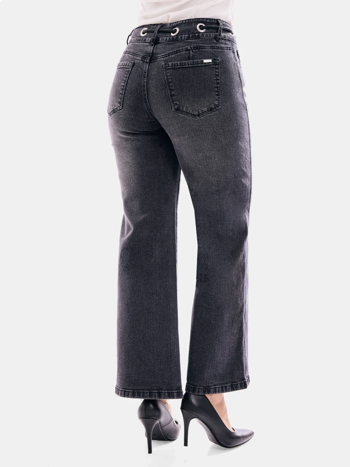 JEANS ALGODÓN WIDE LEG MUJER METAL JEANS KEYLA - 3
