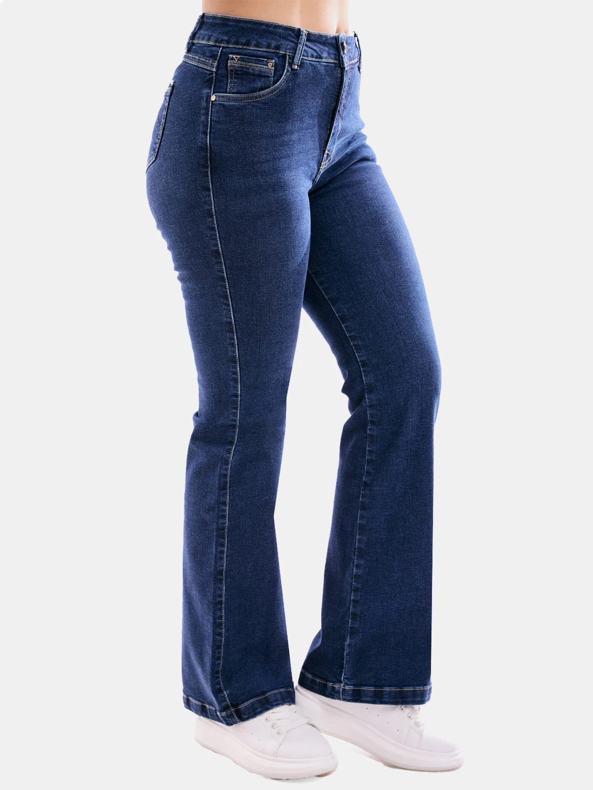 JEANDS ALGODÓN FLARE MUJER METAL JEANS AMALIA - 3