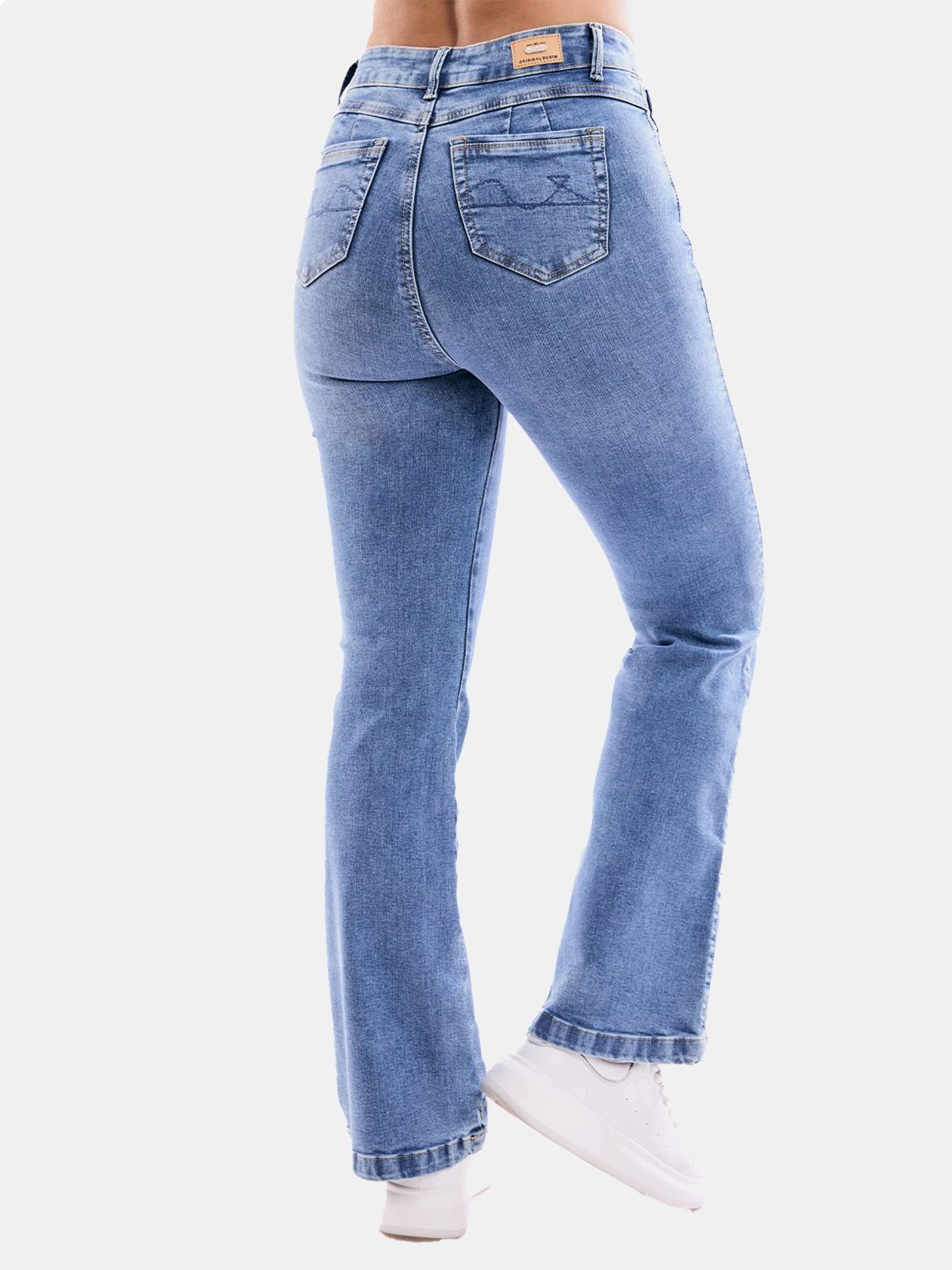JEANDS ALGODÓN FLARE MUJER METAL JEANS AMALIA - 3