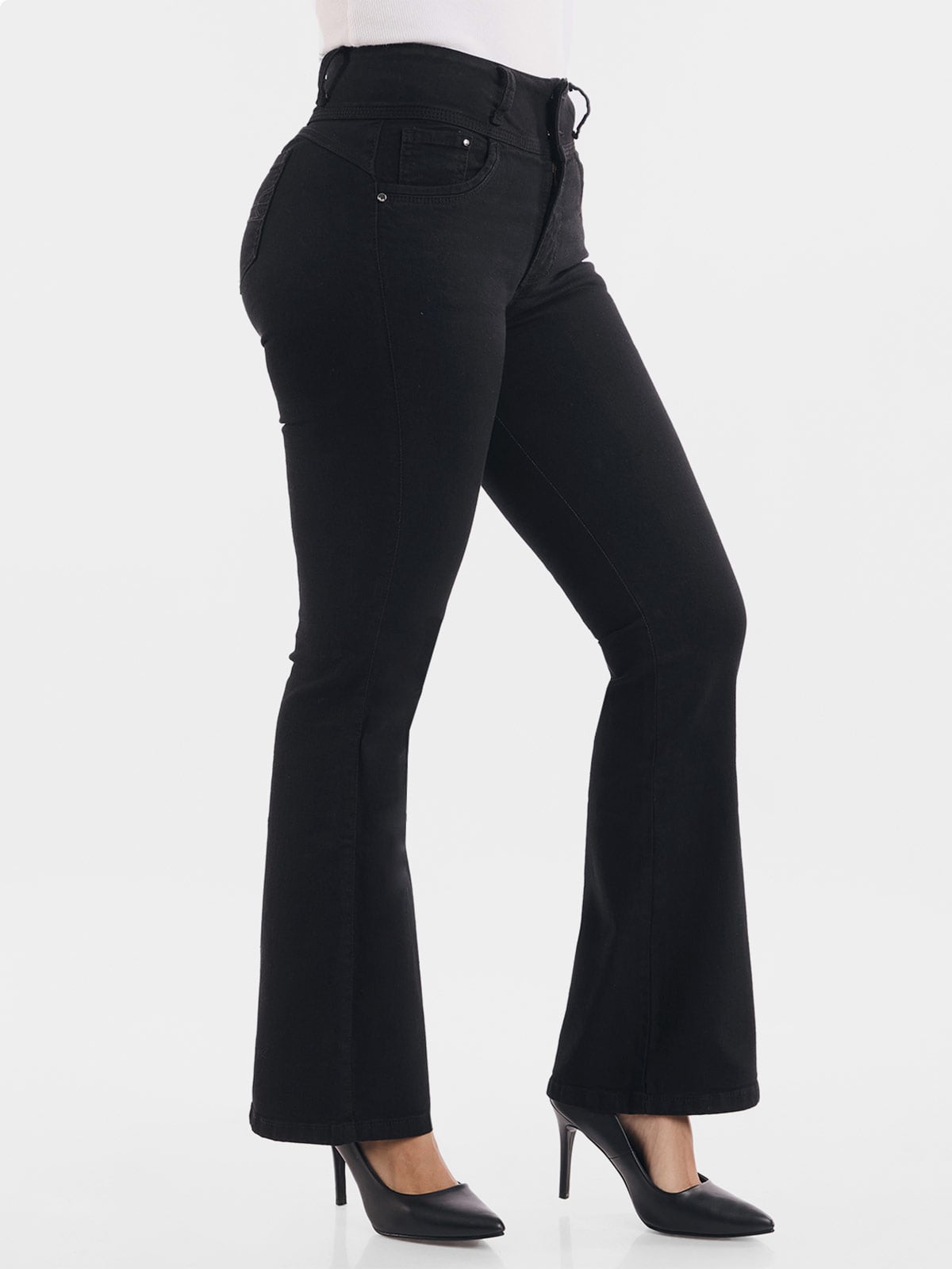 JEANA ALGODÓN FLARE MUJER METAL JEANS DORALIZA - 4