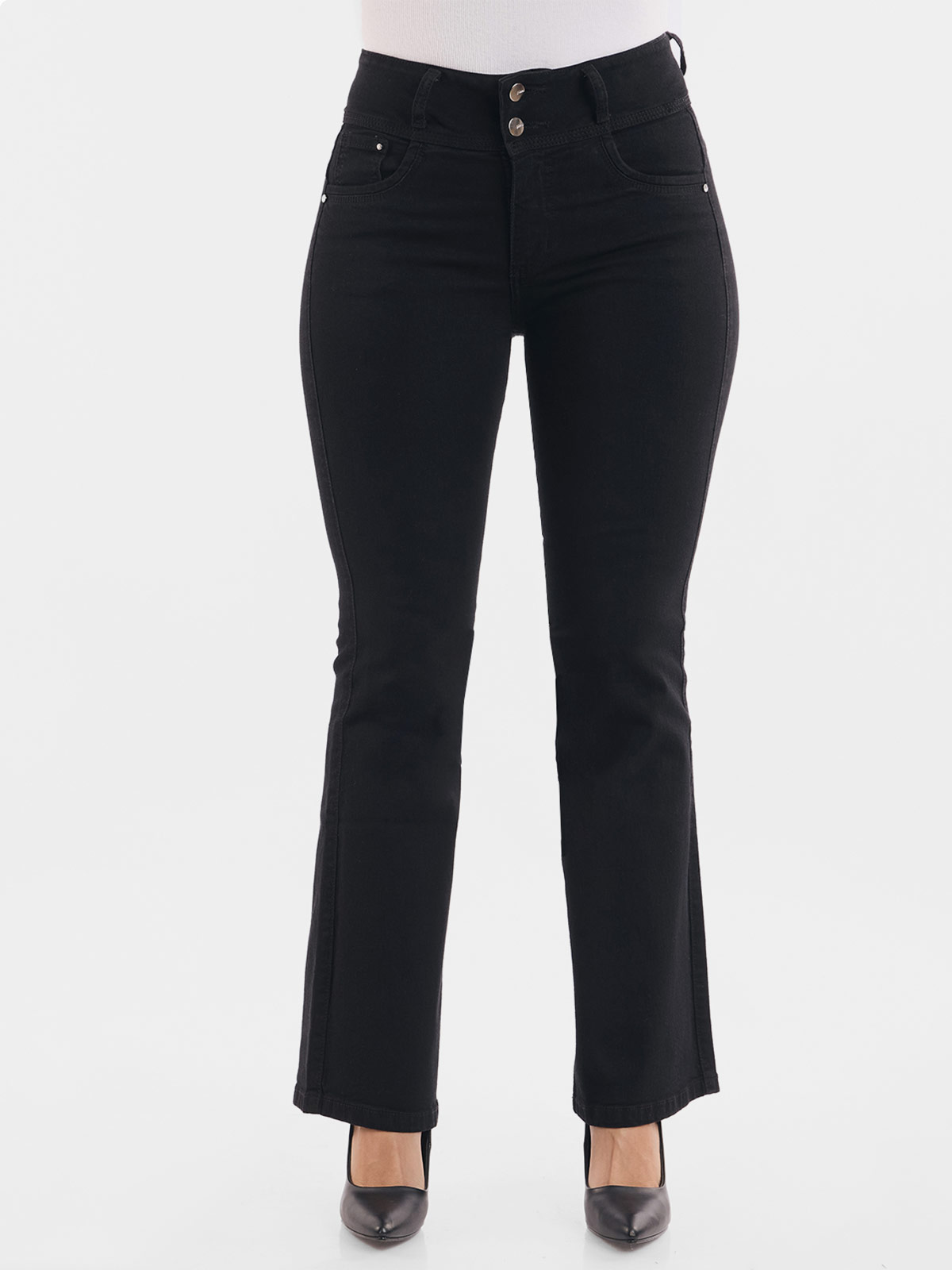 JEANA ALGODÓN FLARE MUJER METAL JEANS DORALIZA - 2