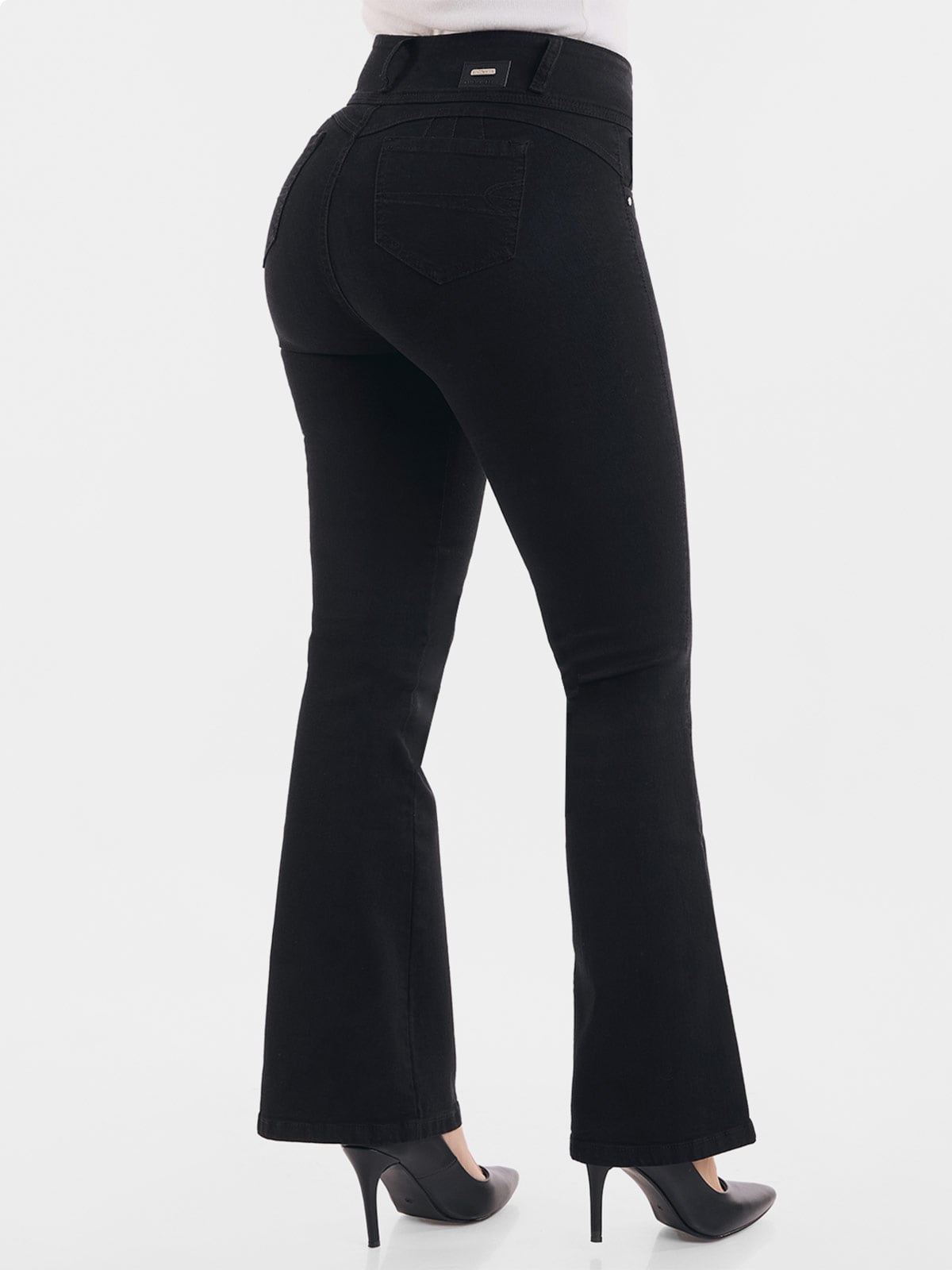 JEANA ALGODÓN FLARE MUJER METAL JEANS DORALIZA - 3