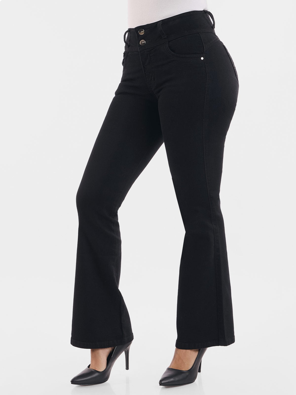 JEANA ALGODÓN FLARE MUJER METAL JEANS DORALIZA - 5