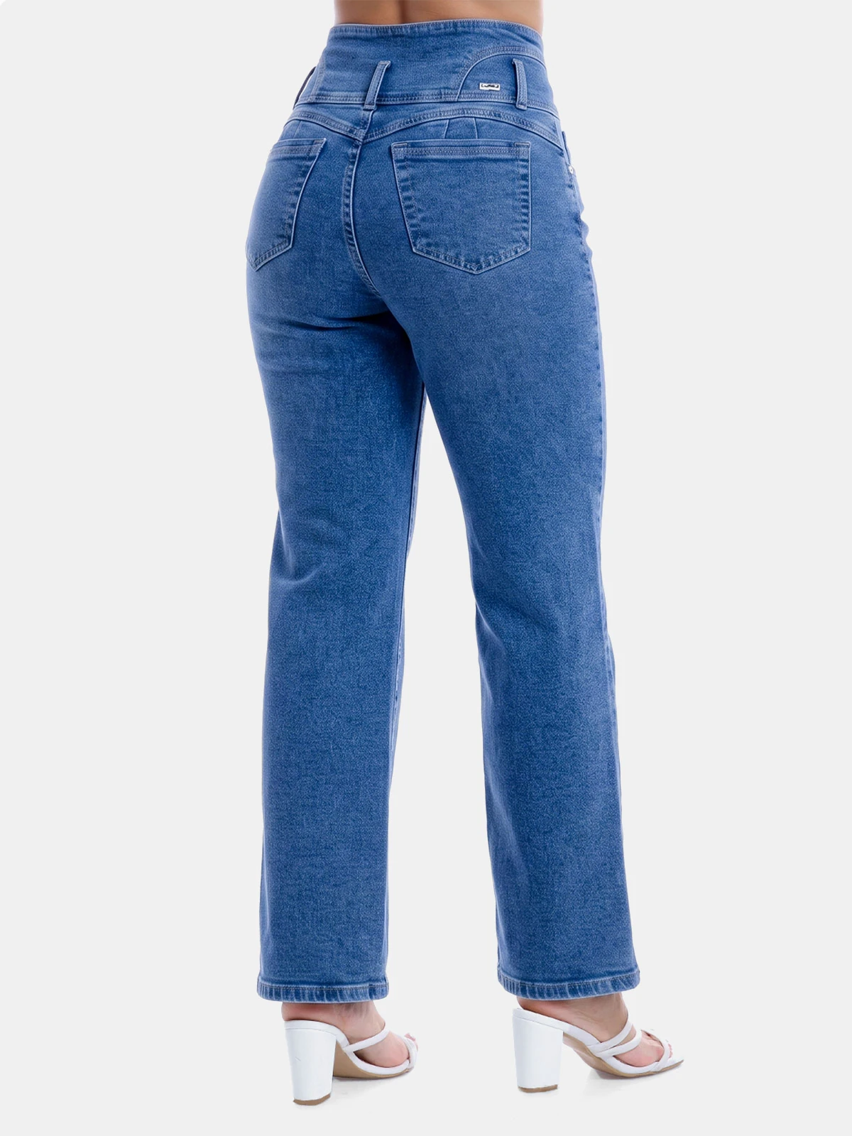 JEANS ALGODÓN WIDE LEG MUJER METAL JEANS MANCHESTER - 3