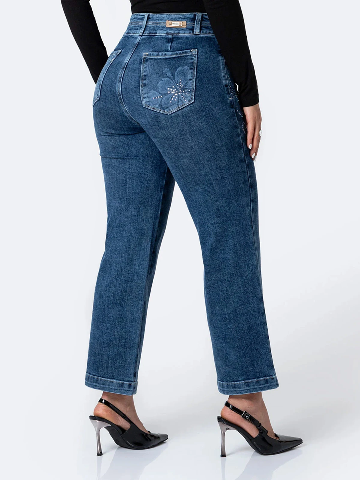 JEANS STRAIGHT MUJER PIONIER XIMARA - 3