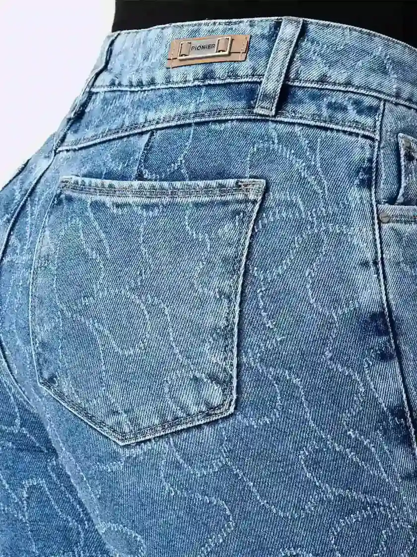 JEANS STRAIGHT MUJER PIONIER GLIESE - 4