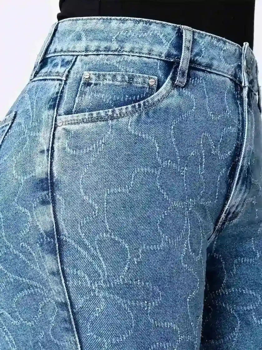 JEANS STRAIGHT MUJER PIONIER GLIESE - 5