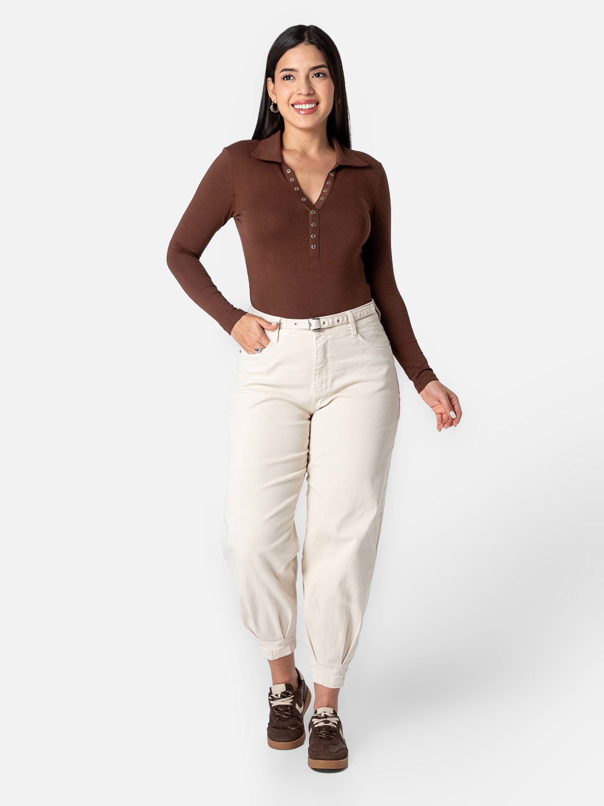 PANTALÓN SUELTO BALLOON MUJER PIONIER SINDELI II - 1