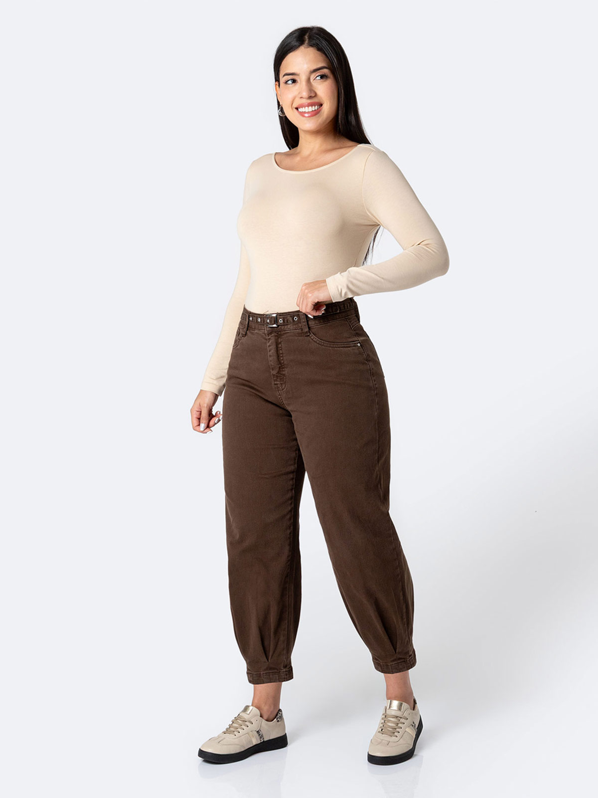 PANTALÓN SUELTO BALLOON MUJER PIONIER SINDELI II - 1