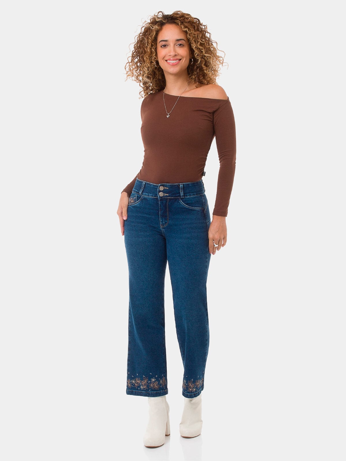 JEAN RECTO MUJER PIONIER SAPHIR - 1
