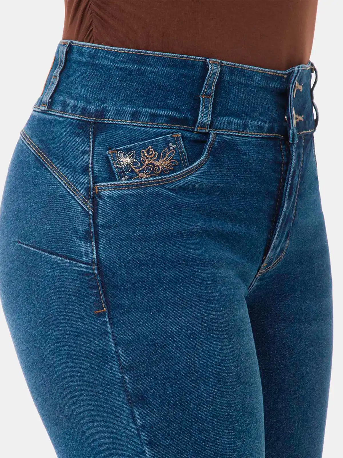 JEAN RECTO MUJER PIONIER SAPHIR - 4