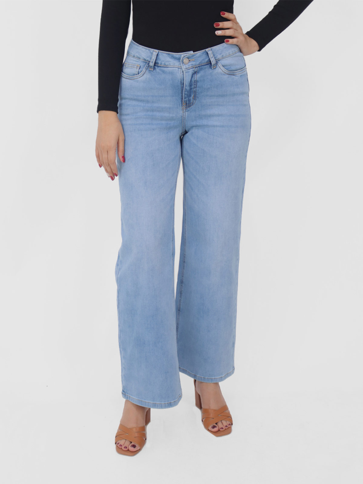 JEANS REGULAR LOW RISE MUJER KAYRA POBLET PERFECT FIT VINTAGE - 1