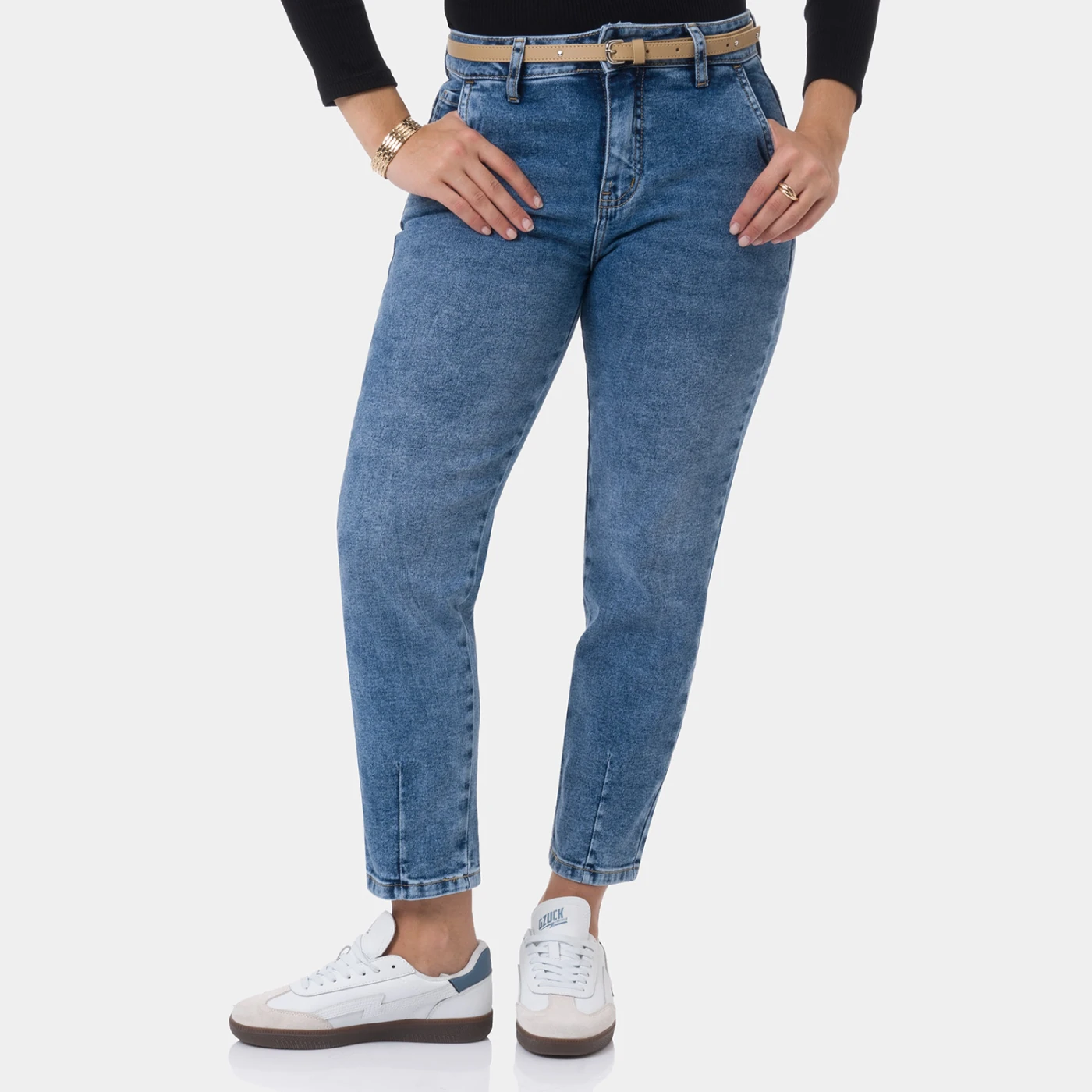 JEAN MUJER PIONIER MOM VYKRA - 1