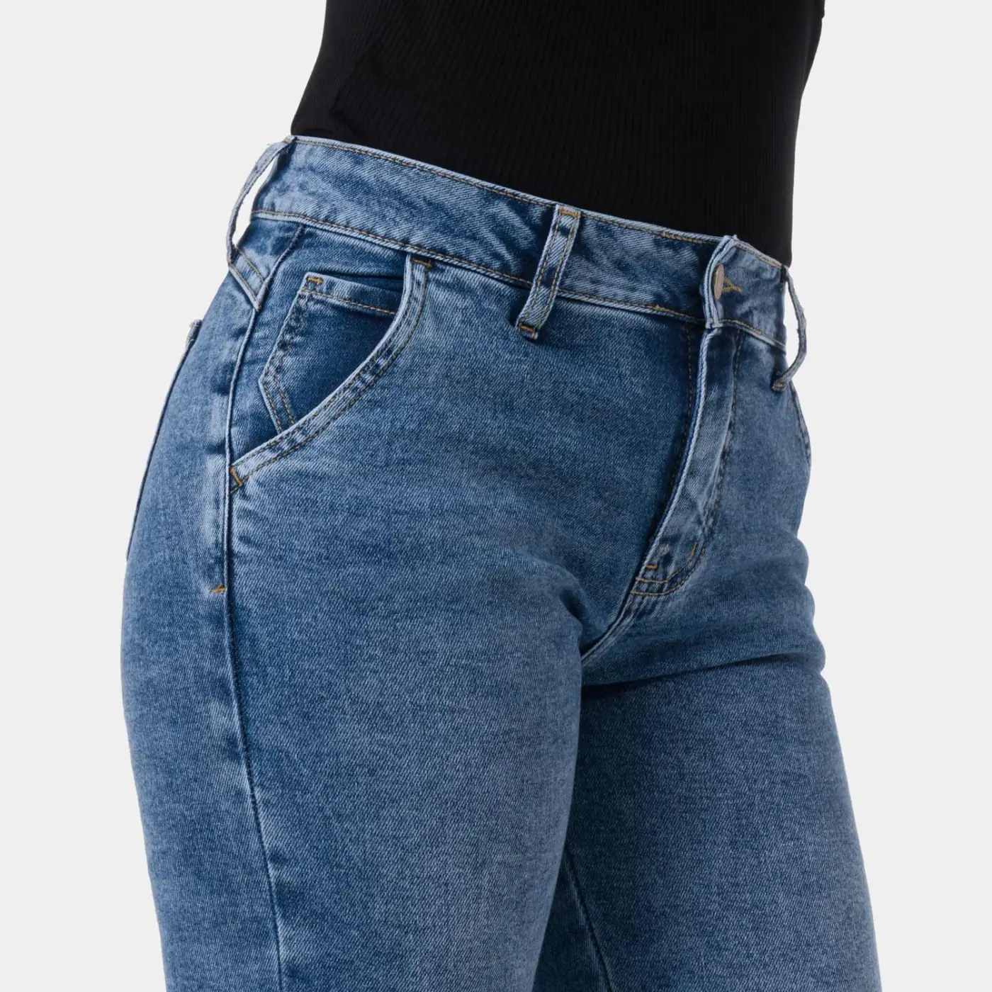 JEAN MUJER PIONIER MOM VYKRA - 4