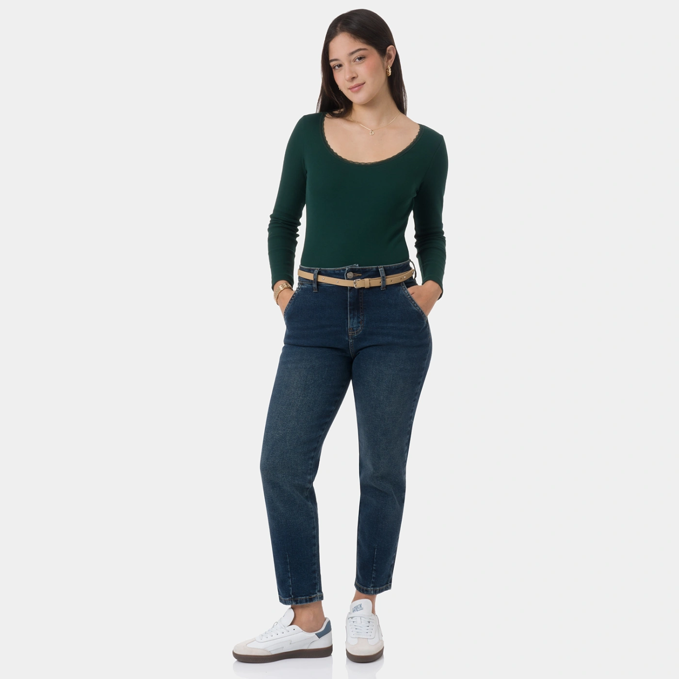 JEAN MUJER PIONIER MOM VYKRA - 2