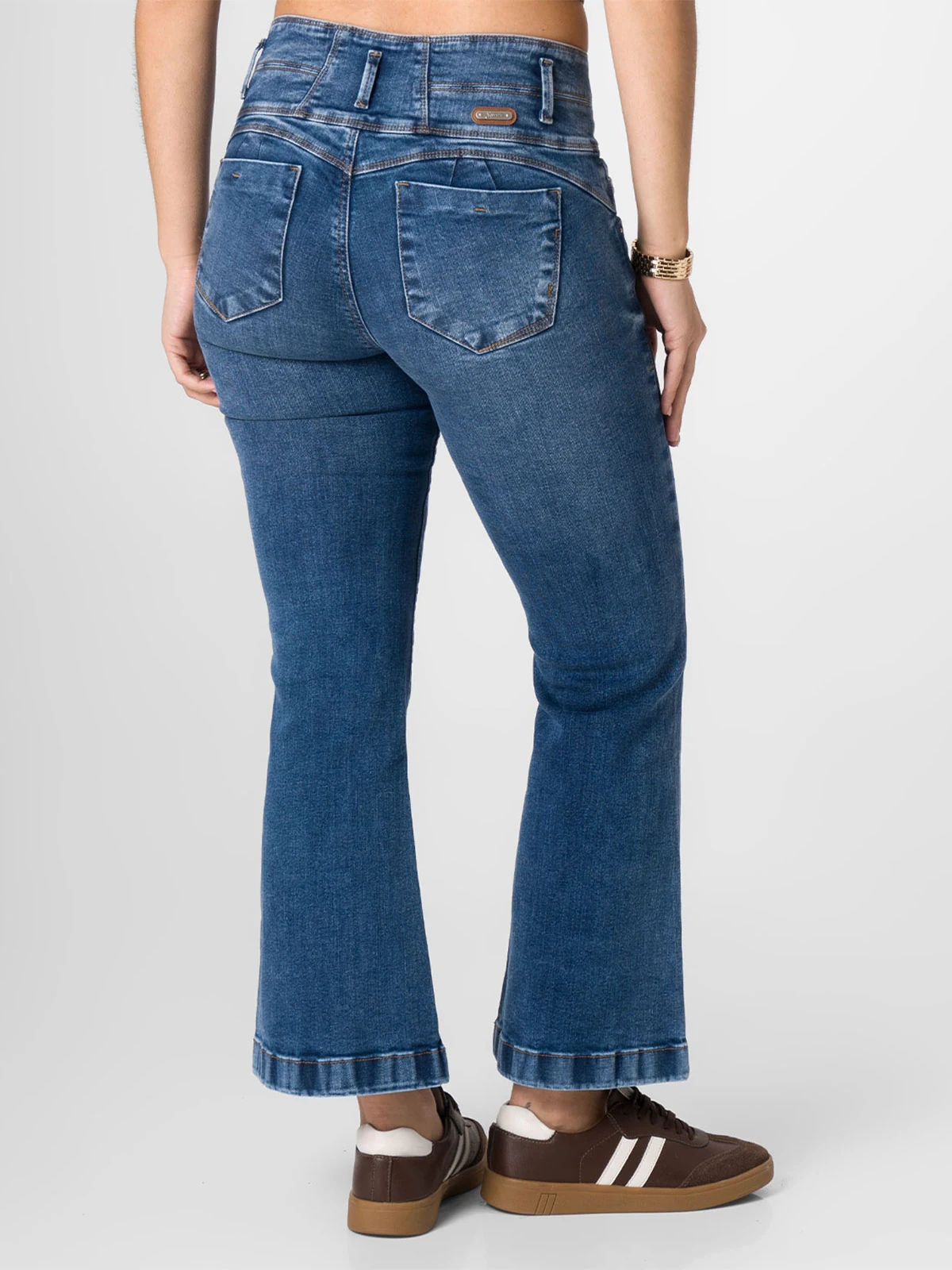 JEANS STRETCH FLARE MUJER SQUEEZE LEXIH - 3