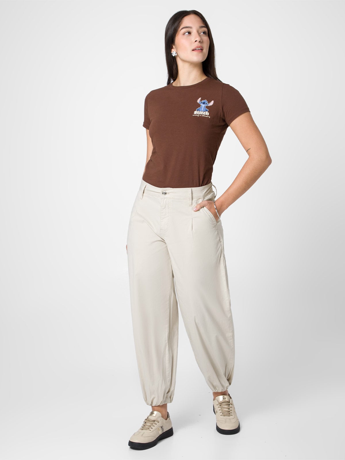 PANTALÓN SUELTO BALLOON MUJER SQUEEZE ARENA LEYLANHI - 1