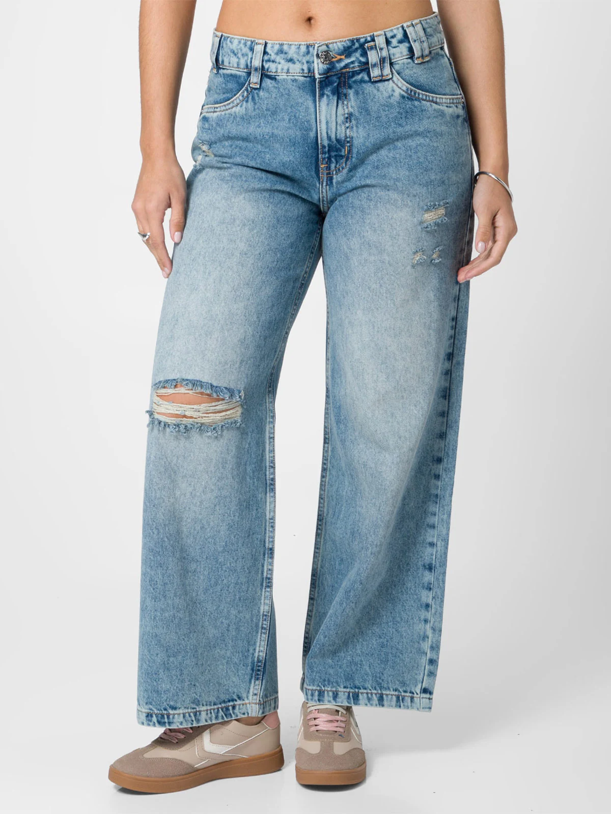 JEANS STRAIGHT RECTO MUJER SQUEEZE AZELLA - 2