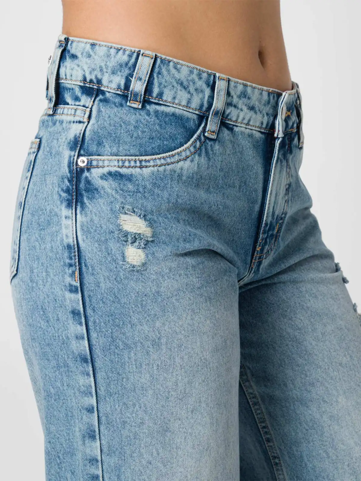 JEANS STRAIGHT RECTO MUJER SQUEEZE AZELLA - 4