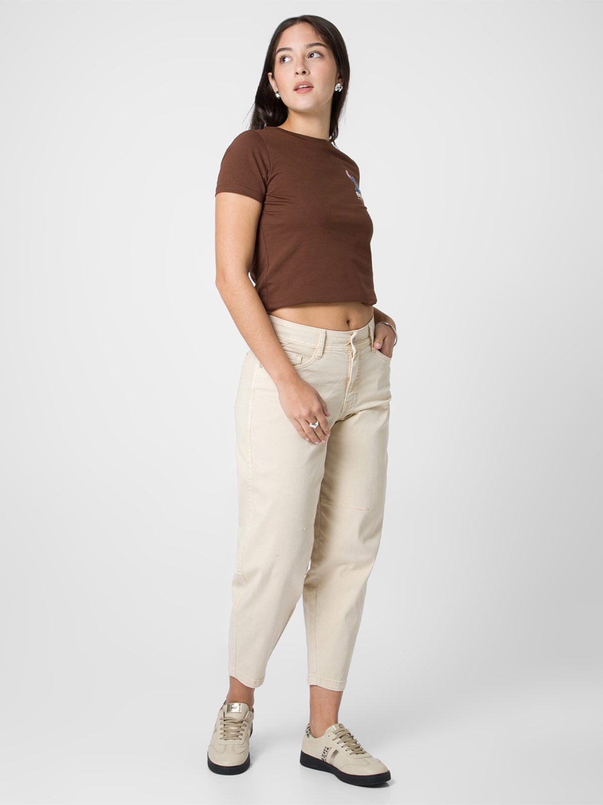 PANTALÓN SUELTO BARREL MUJER SQUEEZE ARENA KAMILLA - 1