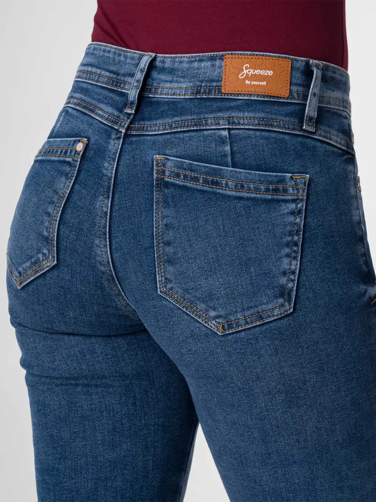 JEANS MOM MUJER SQUEEZE TOPACIE - 5