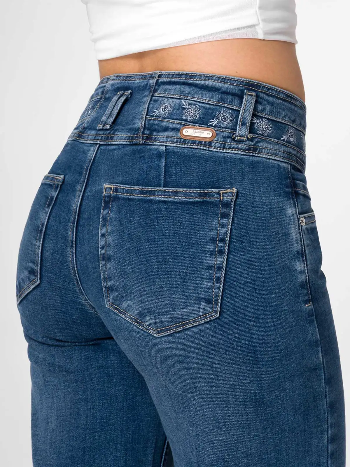 JEANS WIDE LEG MUJER SQUEEZE SARAUF - 5