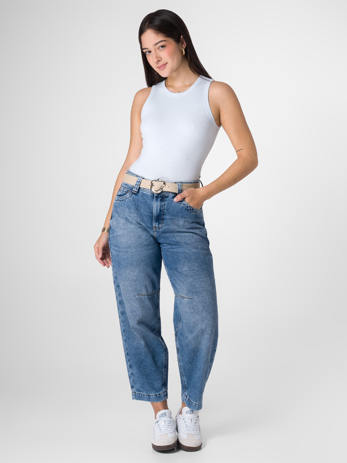 JEANS SUELTO BARREL MUJER SQUEEZE KIARYTH - 1
