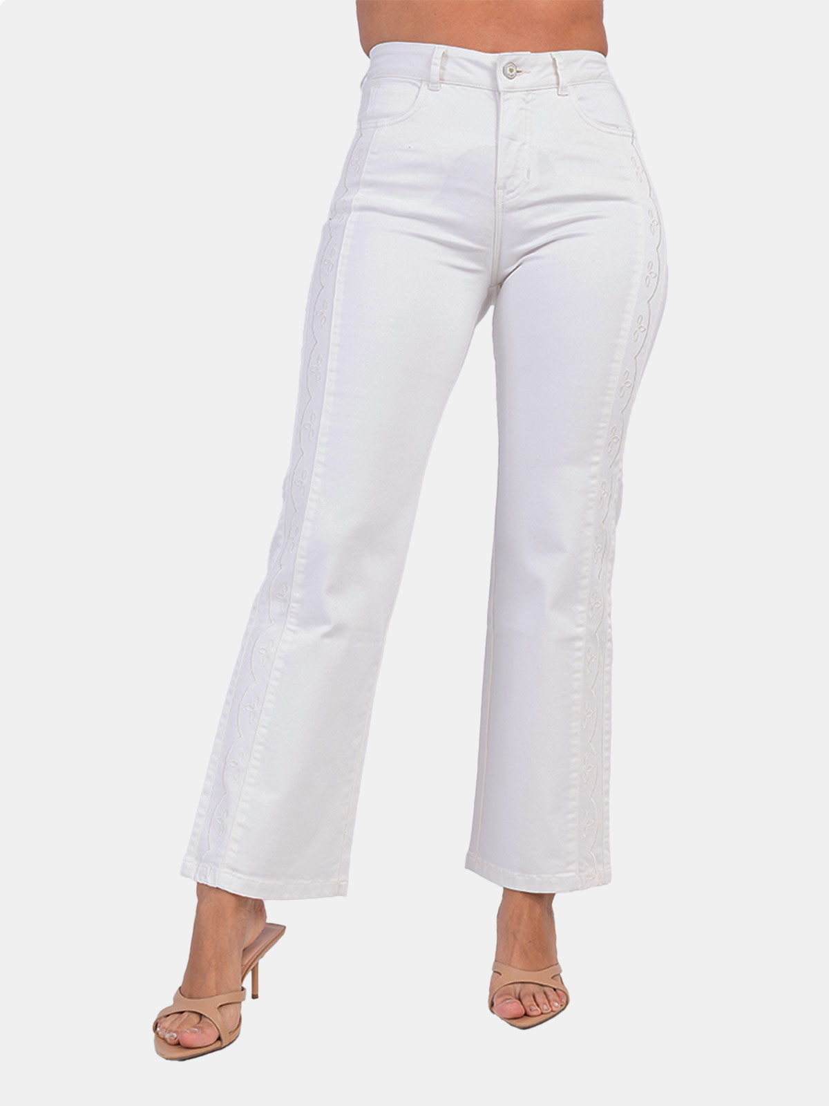 PANTALON ALGODÓN REGULAR MUJER SODA BLUES UCHIRA - 2