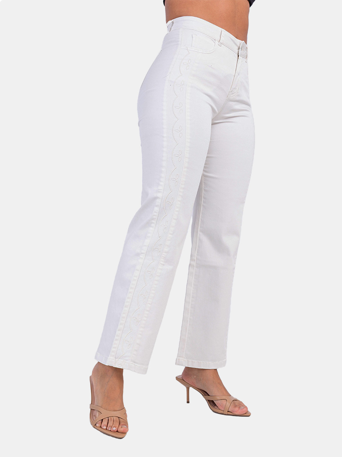 PANTALON ALGODÓN REGULAR MUJER SODA BLUES UCHIRA - 4